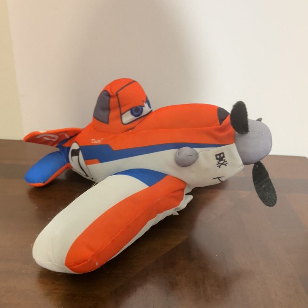 2013 Disney Planes Dusty Action Racers Plush (Light & Sounds) Rare